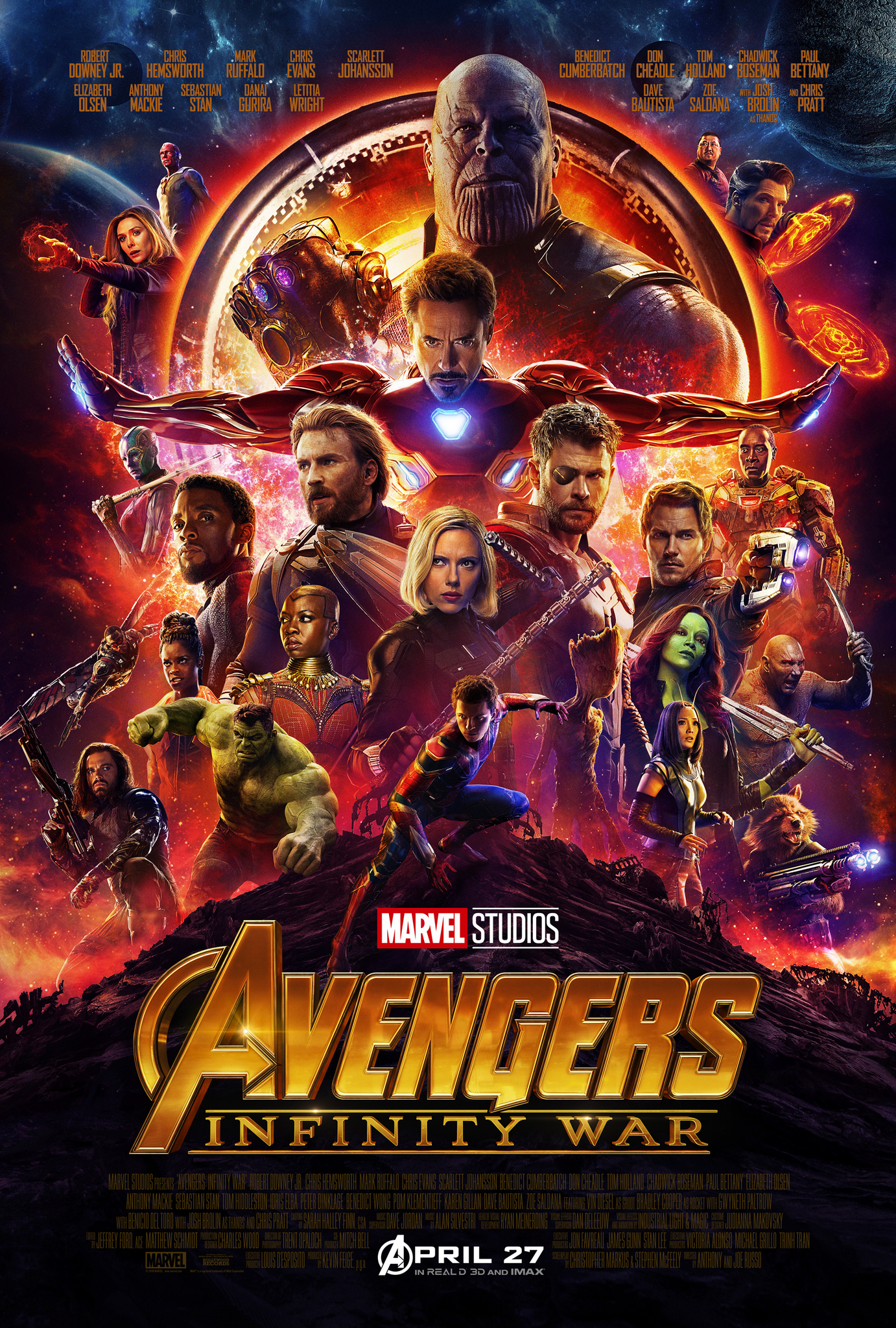 Download Avengers: Infinity War (2018) Dual Audio {Hindi-English} Movie 480p | 720p | 1080p | 2160p BluRay ESub