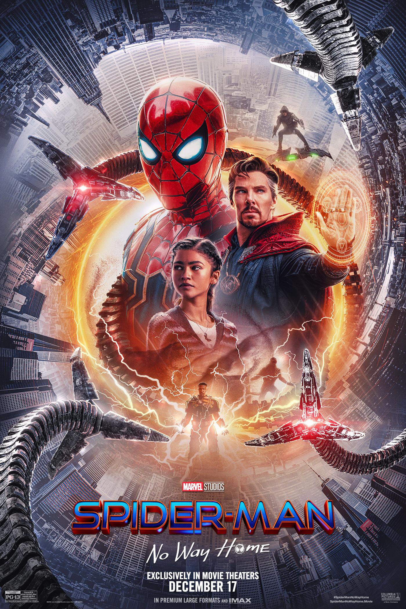 Download Spider-Man: No Way Home (2021) Dual Audio ORG {Hindi-English} 480p | 720p | 1080p BluRay ESub